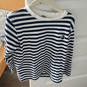 A bathing ape toddler long sleeve